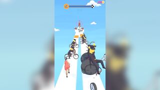 Couple Big Bike Run Level-57 #ytshorts #games #viral