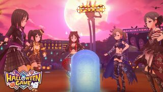 「デレステ」HALLOWEEN GAME (Game ver.) 中野有香、姫川友紀、上条春菜、堀裕子、白雪千夜 SSR