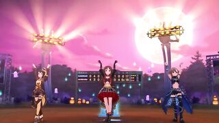 「デレステ」HALLOWEEN GAME (Game ver.) 中野有香、姫川友紀、上条春菜、堀裕子、白雪千夜 SSR