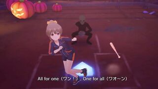 「デレステ」HALLOWEEN GAME (Game ver.) 中野有香、姫川友紀、上条春菜、堀裕子、白雪千夜 SSR