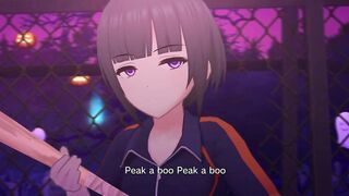 「デレステ」HALLOWEEN GAME (Game ver.) 中野有香、姫川友紀、上条春菜、堀裕子、白雪千夜 SSR