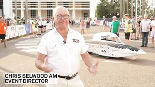 Darwin Official Start Line | Bridgestone World Solar Challenge