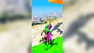 GTA 5 Epic Ragdolls/Spiderman Funny Compilation #681 (GTA5, Euphoria Physics, Funny Moments) #shorts