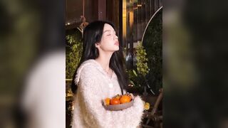 compilation of pretty zhou ye live videos from persimmons photoshoot ~