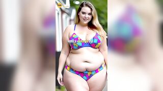 Empowering Beauty: Plus Size Bikini Confidence in Finland - Part 02
