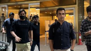 MS Dhoni, Gautam Gambhir travel in Same Flight, Spotted at Mumbai Airport