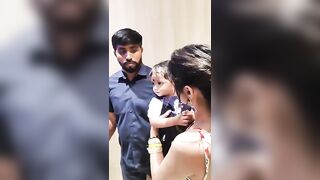 Payal Rajput with Baby at Mangalavaram Trailer Launch #payalrajput #karthikeya #afzaal #nandhitha