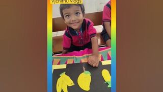 Aju kutty#project#yellow#clay models#cute boy#