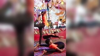 Short #video #yoga #Performance#￼￼ m#bhole #tandav#fitness