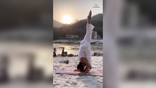 Yoga Asana at my favourite place- Rishikesh | Yoga with Urmi Pandya