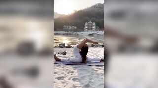 Yoga Asana at my favourite place- Rishikesh | Yoga with Urmi Pandya