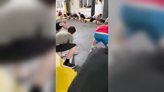 stretching in boxing Растяжка в боксе. спортивный цех Воронеж. тренер Березкин