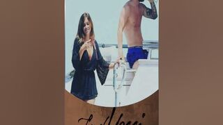 Lionel Messi & wife Antonella enjoy Beach ⛱️ #shorts #messi #ronaldo #football #cricket #georgina