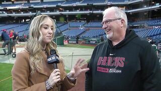 D-backs' Roger Riley talks postseason travel