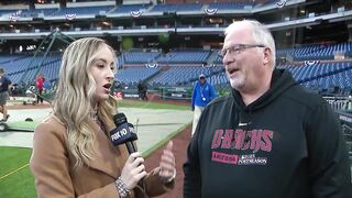 D-backs' Roger Riley talks postseason travel