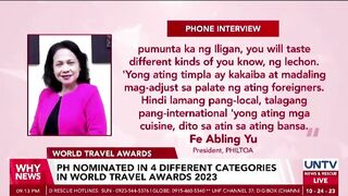 PH nominated in 4 different categories in World Travel Awards 2023