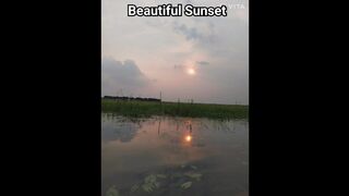 #beautiful sunset #sunset #sunsetview #dusk #nature #vlog #natural #travel #viral #trending #shorts