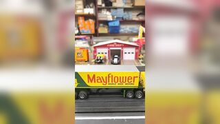 The Auto World, Mayflower Peterbilt model 359 truck and trailer #protinkertoys CP7984