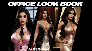 AI Elite Models | AI Plus Size Indian Lookbook Models #video #party #beauty #viral #partywear #ai