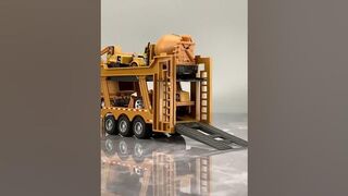 JCB Construction Vehicle Models Excavator, Bulldozer, Crane, Dump Truck #viral #diecast #shorts