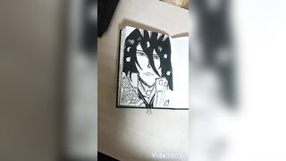 Drawing by Byakuya Kuchiki -- anime Bleach ????????