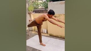 morning yoga everyday #viral #fitness