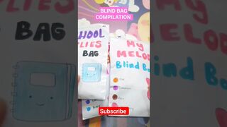 Paper Blind Bag Compilation, blind bag ideas #papersquishy #blindbag #kawaii #short #squishy #craft