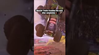 Monster Trucks CRASHING into each other compilation!????