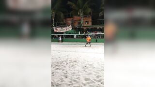 Exercício de Beach tennis #beachtennis aula de Beach tennis