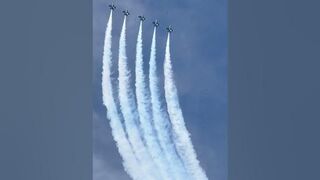 Blue angels at Jacksonville Beach Florida.