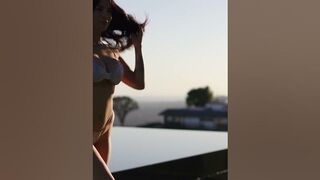 Sunsets and bikinis – a perfect combination. Don't forget to like this video if you're loving it'