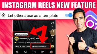 Instagram Reels Let Others Use As A Template New Feature | Instagram Let Others Use As A Template