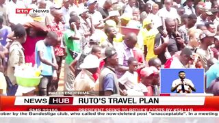 Ruto's travel plan: Ruto plans to cut down expenditure by 50%