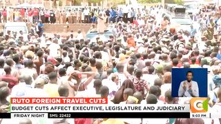 President Ruto reduce the travel budget by Ksh11B