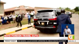 President Ruto reduce the travel budget by Ksh11B