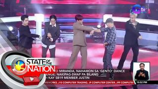 Coach Chito Miranda, nahamon sa 'Gento' Dance Challenge | SONA