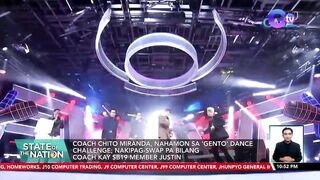 Coach Chito Miranda, nahamon sa 'Gento' Dance Challenge | SONA