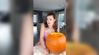 POV: Pumpkin Carving Date. Part 7. #funny #comedy #skit #halloween