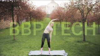 1-Minute Morning Yoga for Back Pain Relief | Easy Stretch Anytime, Anywhere with Selina Yoga