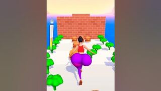 Fat girl power ???? || Twerk Game #shorts#shortsgame