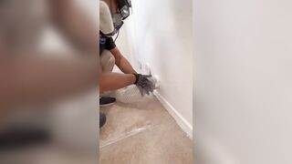 Dryer Vent Cleaning MASSIVE Vacuum Compilation #oddlysatisfying #dryerventcleaning #cleantok