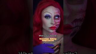 HALLOWEENMAKEUP COMPILATION ???? #31daysofhalloween #shortswithcamilla #halloweenwithshorts #halloween