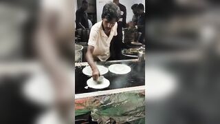 Butter Dosa Incoming ???? #food #viral #trending #dosa #streetfood #southindian #travel #fyp