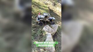 MILITARY M1 MODELS PROTOTYPE TRAIL TRUCK 4X4X4 REMOTE CONTROL