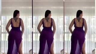 Transparent Dress Challenge | Try on Haul | Girls Without Underwear #part38