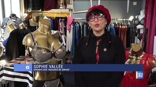 Les Dessous de Sophie : une boutique de lingerie éphémère à Bar sur Seine JT Canal32 02.11.23