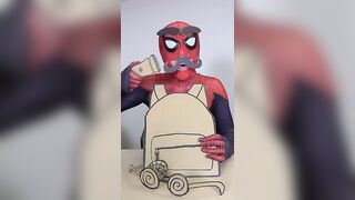 Spider-Man funny video ???????????? #funny #tiktok #asmr