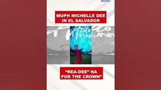 MUPH Michelle Dee, kumasa sa "Hello Universe" challenge