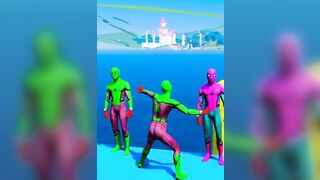 GTA 5 Epic Ragdolls/Spiderman Funny Compilation #739 (GTA5, Euphoria Physics, Funny Moments) #shorts