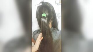 try this ponytail hack||travel hairstyle||#hair #shortsvideo #viral #trending #like #biggboss